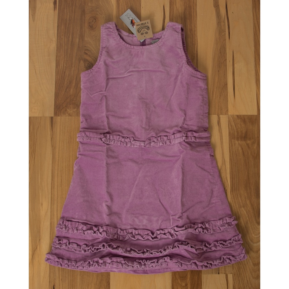 ONE KID SOFT SUEDE CORDUROY DRESS